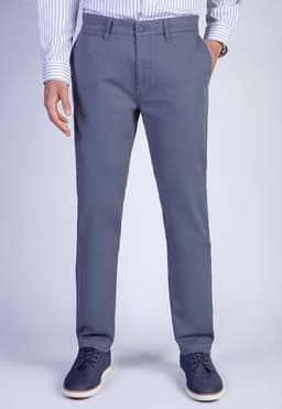 Pantalon Twill Metal Slim L/31 Gris 50