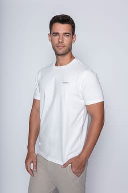 Polera Tolten White Blanco XL