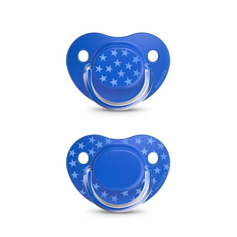 Chupetes The Basics Tetina Anatomica Silicona 6/18 meses Azul 6 meses
