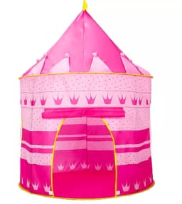 Carpa Castillo Infantil Ninos Y Ninas Rosado