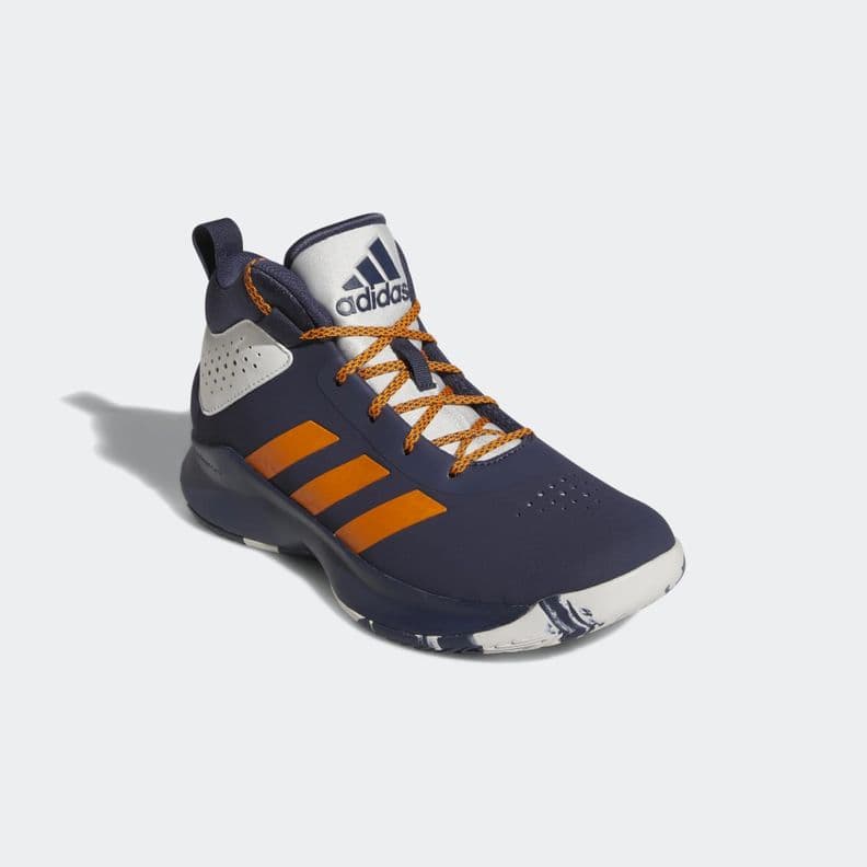 ZAPATILLAS ADIDAS DE BASKETBALL CROSS EM UP 5 K ANCHAS NINOS GY2874 Gris Oscuro 1