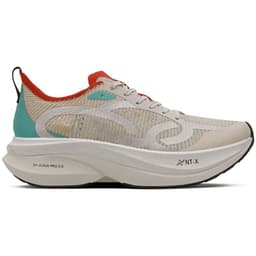 Zapatilla Running Mujer Corre Grafeno 3 Celeste/Rojo/Arena 35