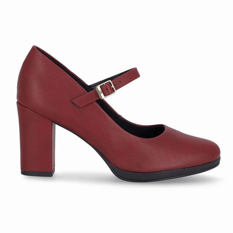 Zapato Mary Jane Mujer Burdeo Deise 012 Piccadilly 35