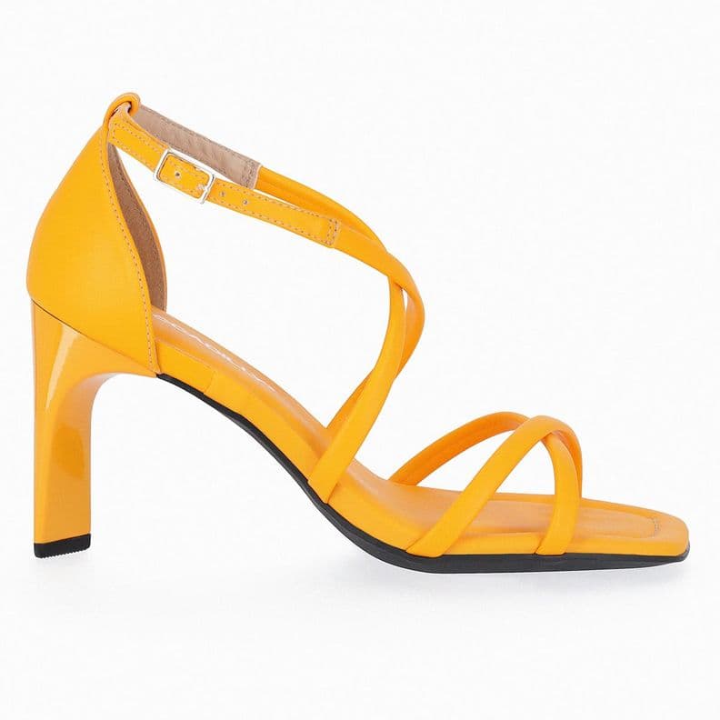 Sandalia Mujer Naranja Claudine Piccadilly Naranjo 35