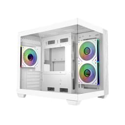 Gabinete Cooler Master Elite 481 Wood m-ATX, m-ITX Blanco