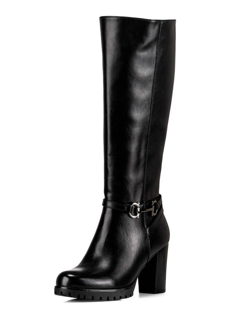 Bota Negro Casual Mujer Weide QBM01 CL 36