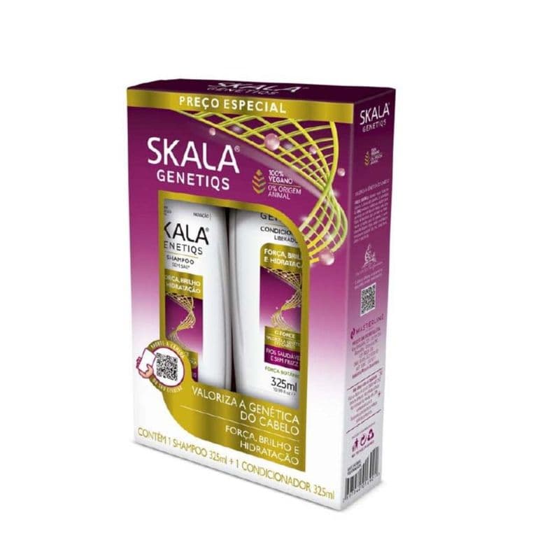 Kit Shampoo y Acondicionador FUERZA BOTANICA GENETIQS