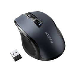 MOUSE INALAMBRICO 2.4GHZ ERGONOMICO NEGRO UGREEN MU006