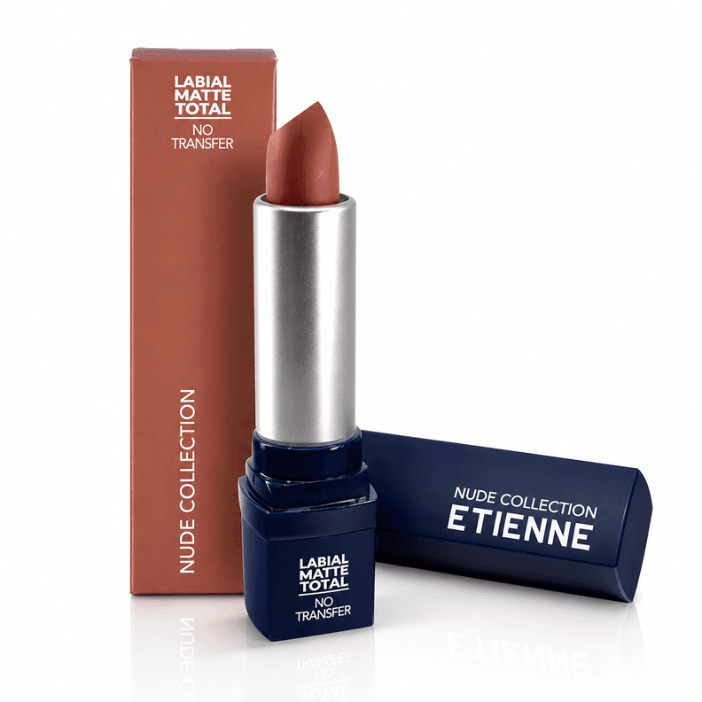 Etienne Labial Barra Matte Total Nude Cinnamon Canela