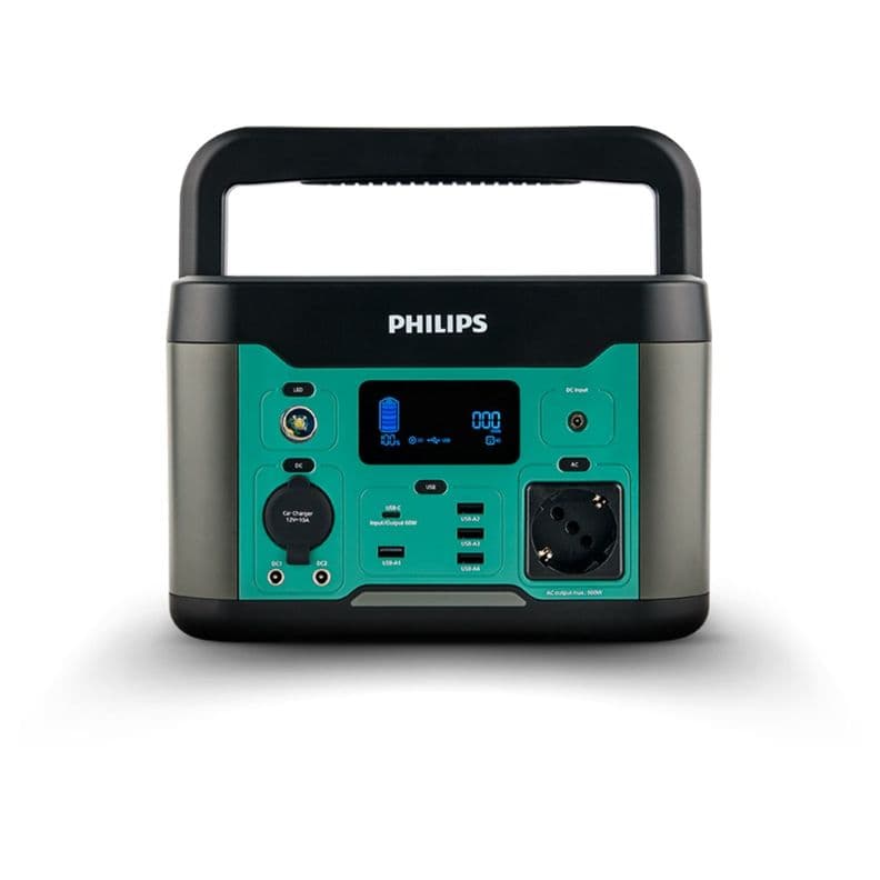 Estacion de Energia para Exteriores DLP8093CB 600W Philips Negro