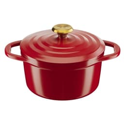 Olla Cocotte Air 24 cm Rojo