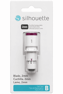 Cuchilla Manual 2 Mm Cameo 4,5 Silhouette Blanco