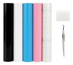 Kit De Inicio De Vinilo Silhouette 4 Hojas + Herramientas
