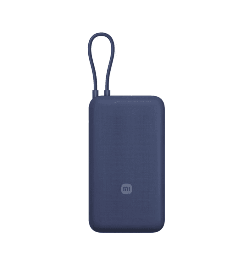 Cargador Portatil Xiaomi Power Bank 33w 20000Mah Carga Bateria Externa Rapida Type-c Azul