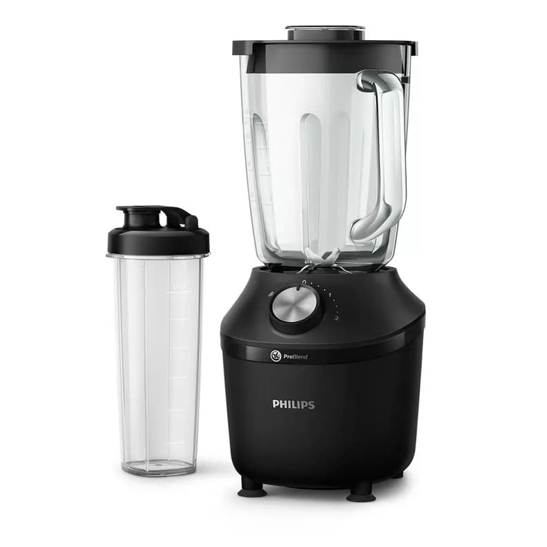 Licuadora Philips HR2291/41 Jarra de vidrio 2L Serie 3000 Negro