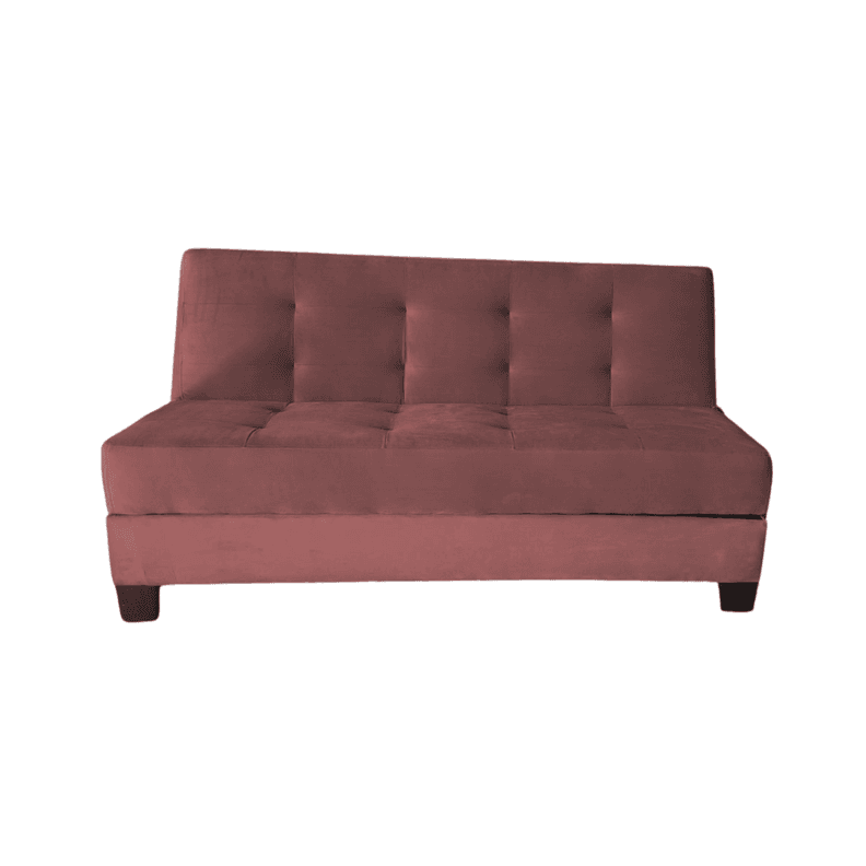 Futon Cama Baul Patagonia 15P Cafe felpa Pmadera