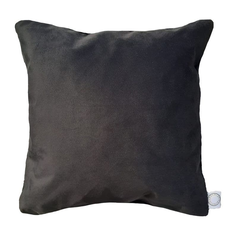 COJIN DECORATIVO DISENO SUAVE NEGRO 60X60 RELLENO