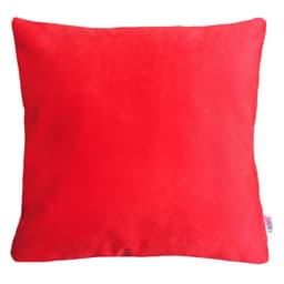 FUNDA COJIN DECORATIVO DISENO SUAVE ROJO 45X45
