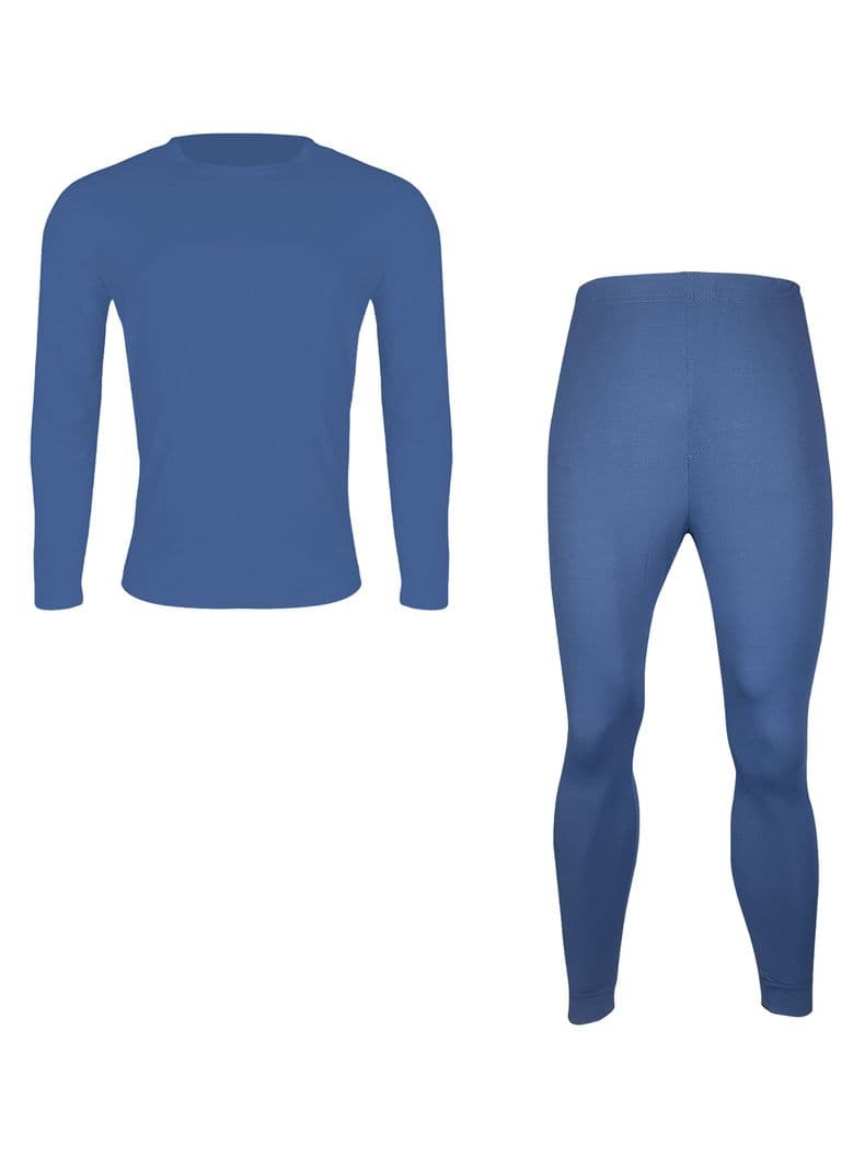 Conjunto Dry Fit Microperforado Primera Capa Sechurano Hombre Azul Oscuro S