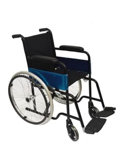 Silla De Ruedas Pediatrica Nino | Negra Negro