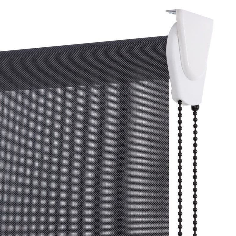 Cortina Roller Sunscreen 105x240 cm Gris Oscura Grafito
