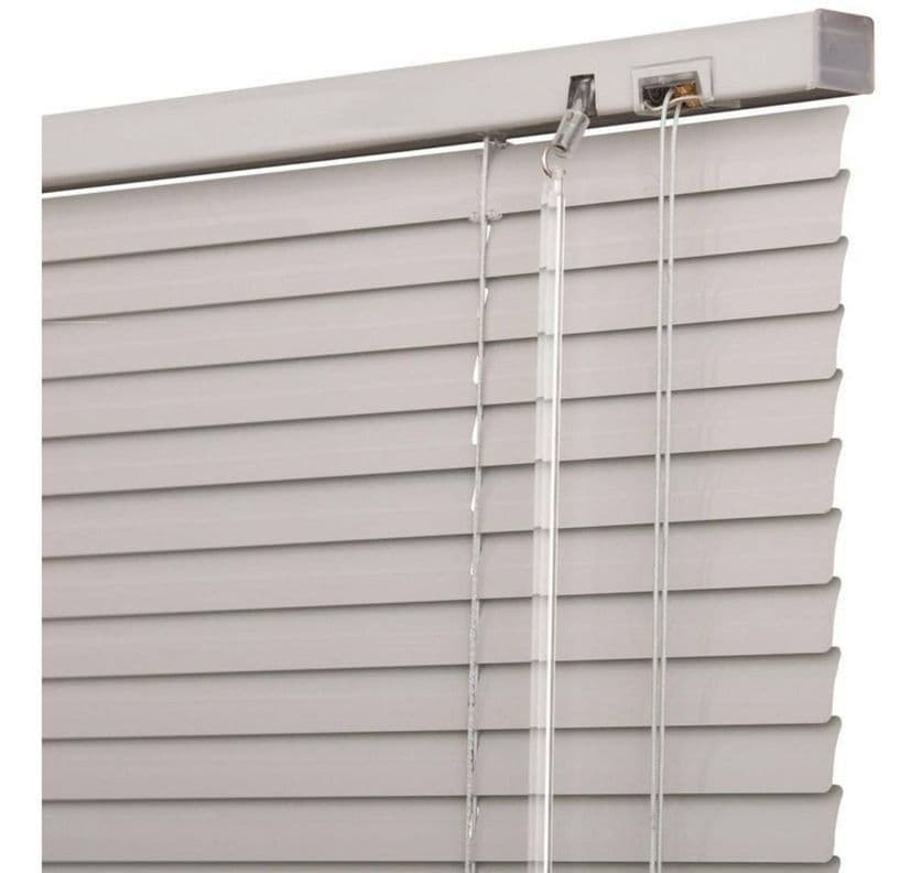 Mini persiana 25 mm gris 120x230 cm