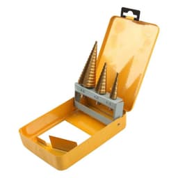 Broca Escalonada Set 3 Unds Tolsen Amarillo