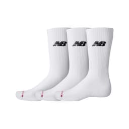 Calcetines 3 Pares Unisex New Balance Everyday Cushion Crew Blanco S