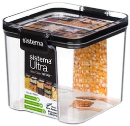 Contenedor ULTRA cuadrado 700 ml. Sistema