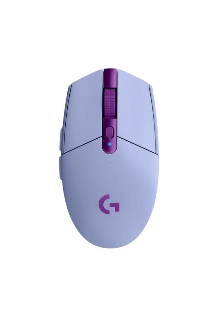Mouse Logitech Inalambrico G305 Lightspeed 6 Botones Lila