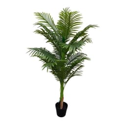 Planta Artificial Palmera Areca Frondosa 130 cm Verde