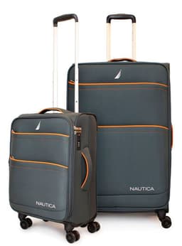 Pack 2 maletas blandas de tela S+L Nautica Lisboa 10k y 23k gris
