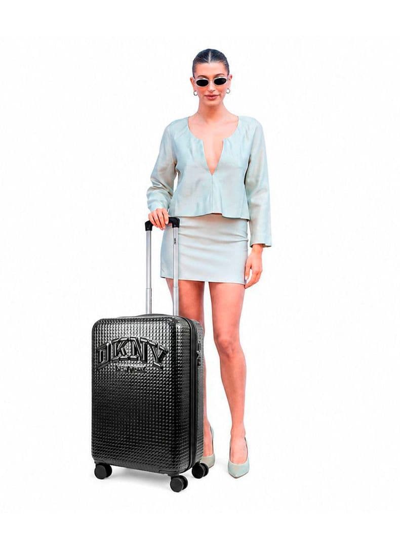 Maleta de Cabina Donna Karan Hot Town 10k negra DKNY Negro S