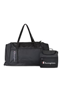 Pack Champion bolso Brooklyn + Lonchera Oxford negra Negro