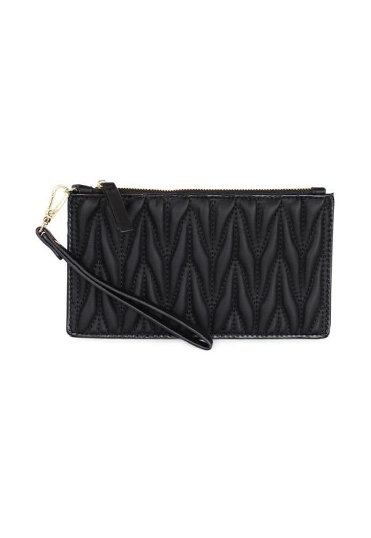 Billetera mujer Abella black Kenneth Cole Negro