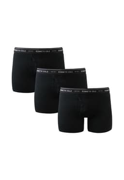Boxer pack de 3 talla S negros Kenneth Cole Negro