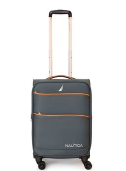 Maleta blanda de tela S de cabina Nautica Lisboa 10kg gris