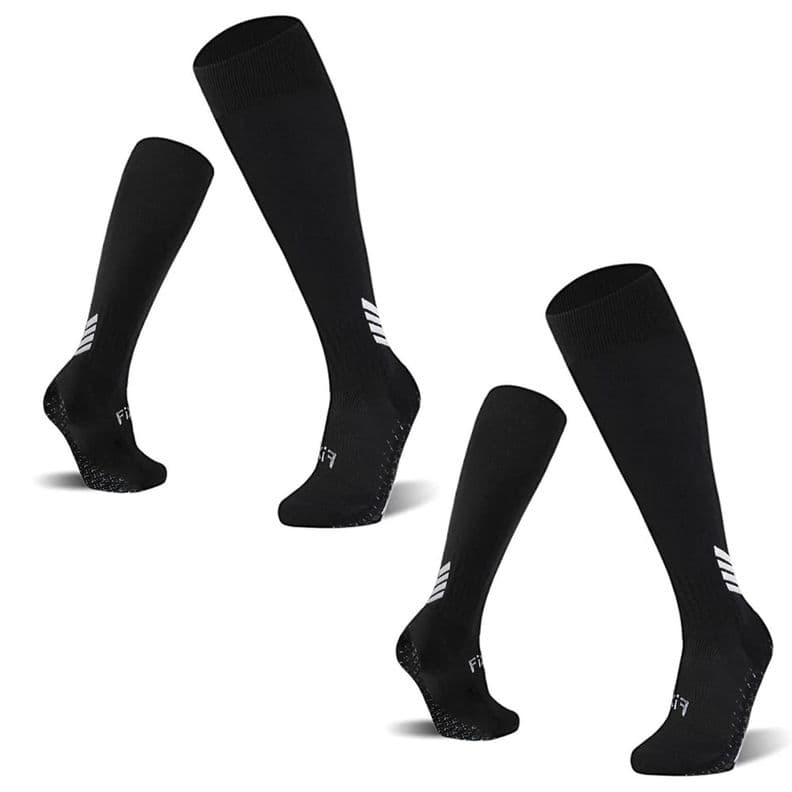 Medias de Futbol Deportivas Fitnics Negro