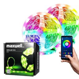 Tira Cinta Luces Led Rgb Wifi 10 Mt Total App Tuya +Conector