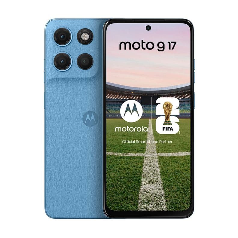 Moto G17 4+128GB Celeste
