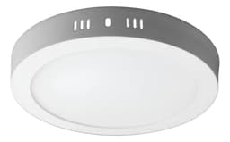 Panel Led Foco Plafon Sobrepuesto Redondo 24w 28cm Luz Fria Blanco