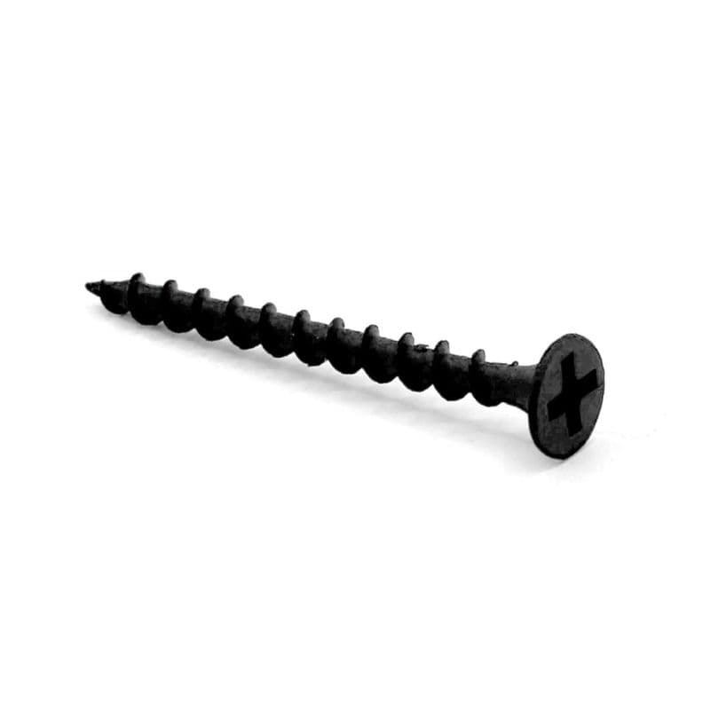 5 Cajas Tornillo Volcanita Wisefix P/fina Negro 6x1 5/8 500u