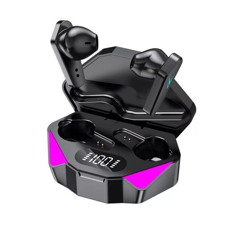 AUDIFONOS INALAMBRICOS X15 TWS GAMER BT53 Negro