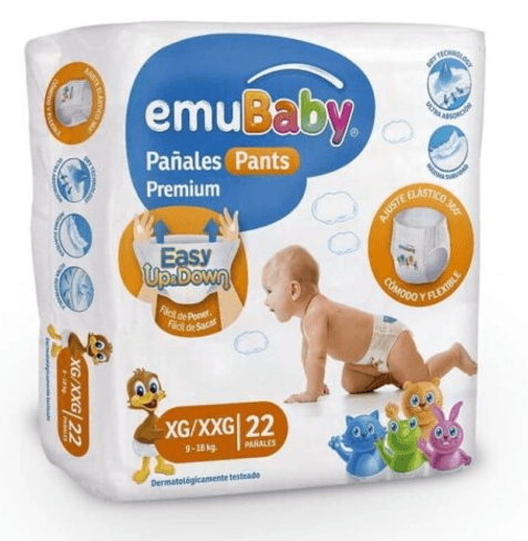 Emubaby Pants 4 Paq XG XXG