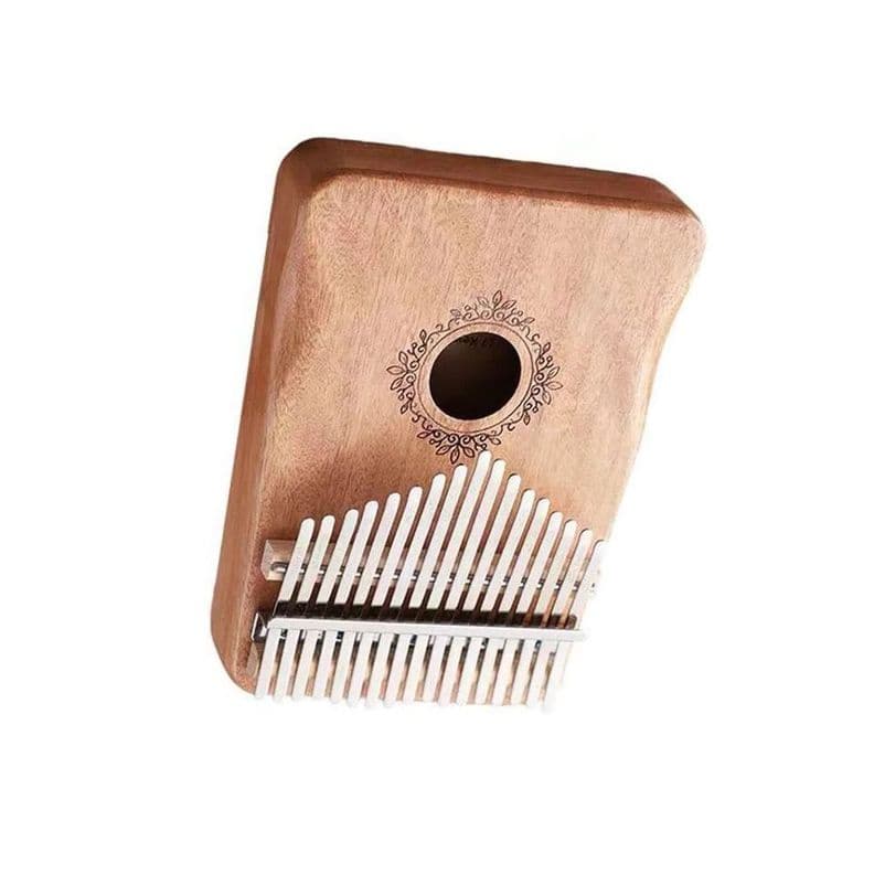 Piano Kalimba De 17 Teclas Con Dedos 17 Metalofono Africa.