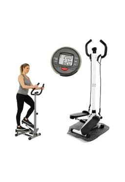 Mini Stepper Eliptica Hidraulico Banda Resistencia Negro