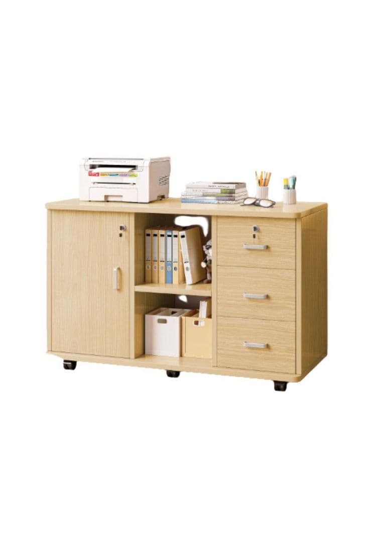 Mueble De Oficina Cajonera Archivador Gabinete 90x59x34cm Chic Home Cafe