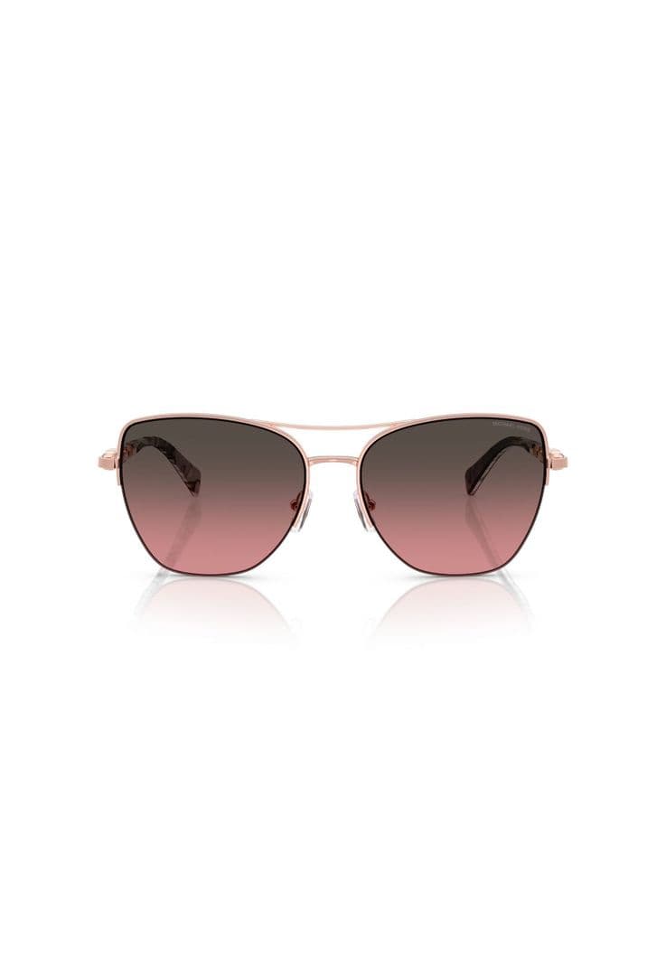 Michael Kors Lentes de Sol Dorado Beach Degradados MK1163 110811 57 Rosado M