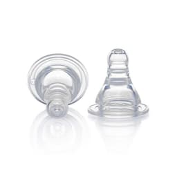 Tetina Biberon Pigeon, Boca Standard Talla L Transparente 9 A 12 Meses