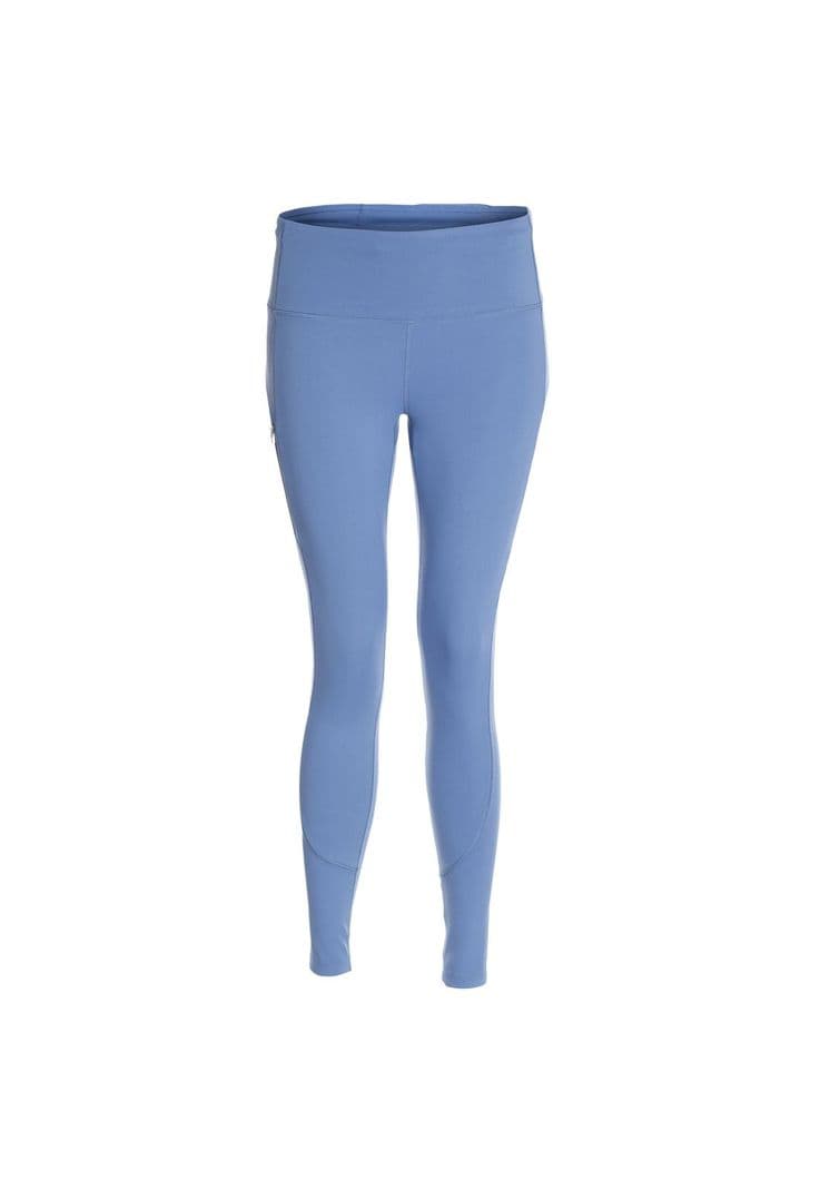 Calza Mujer Cierre Larga Lisa Denim Azul XS